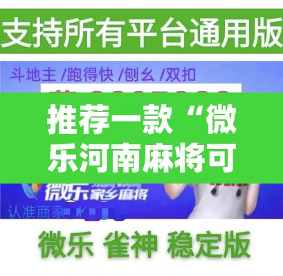 推荐一款“微乐河南麻将可以开挂吗”(透视挂)辅助透视教程