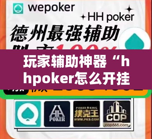 玩家辅助神器“hhpoker怎么开挂教程”(透视挂)辅助透视教程