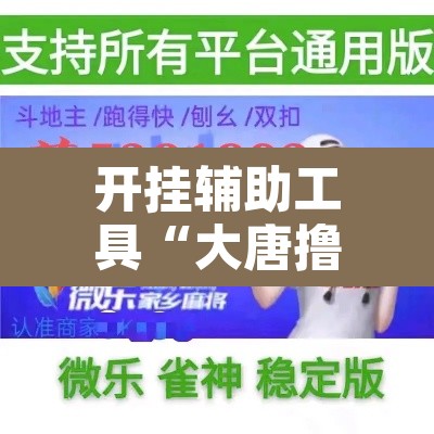 开挂辅助工具“大唐撸麻雀怎么开挂”其实确实有挂