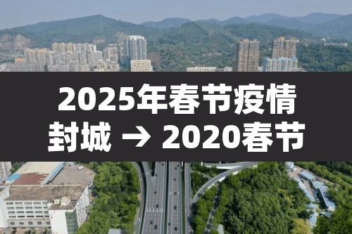2025年春节疫情封城 → 2020春节封城时间