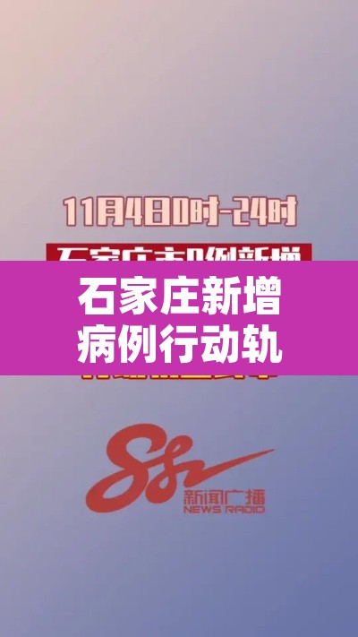 石家庄新增病例行动轨迹 → 石家庄新增确诊病例行踪轨迹