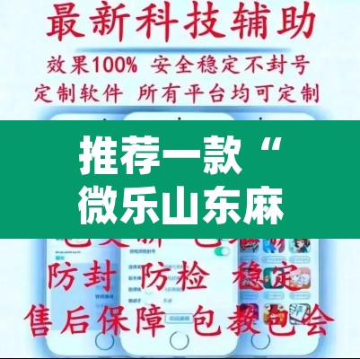 推荐一款“微乐山东麻将万能开挂器通用版	”(透视挂)辅助透视教程