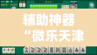 辅助神器“微乐天津麻将万能开挂器”(透视挂)辅助透视教程