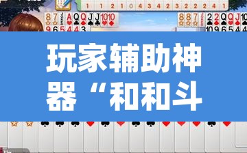 玩家辅助神器“和和斗地主透视底牌”(透视)其实确实有挂
