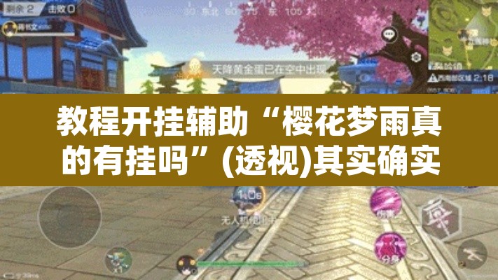 教程开挂辅助“樱花梦雨真的有挂吗”(透视)其实确实有挂