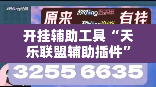 开挂辅助工具“天乐联盟辅助插件	”其实确实有挂