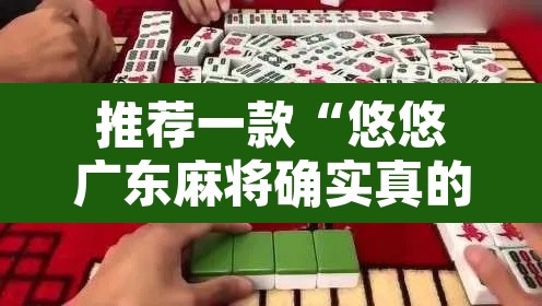 推荐一款“悠悠广东麻将确实真的有挂”其实确实有挂