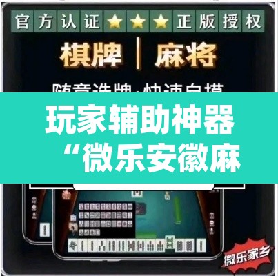 玩家辅助神器“微乐安徽麻将怎么提高胜率	”(透视)其实确实有挂