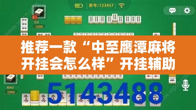 推荐一款“中至鹰潭麻将开挂会怎么样	”开挂辅助脚本+详细开挂安装教程