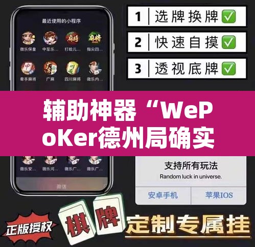 辅助神器“WePoKer德州局确实真的有挂”其实确实有挂