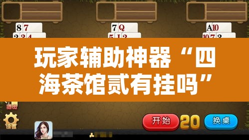 玩家辅助神器“四海茶馆贰有挂吗”其实确实有挂