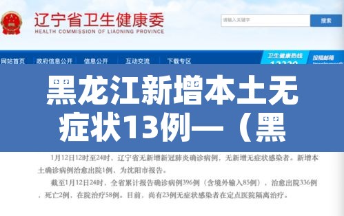黑龙江新增本土无症状13例—（黑龙江新增12例无症状感染者）