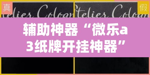 辅助神器“微乐a3纸牌开挂神器”(透视挂)辅助透视教程