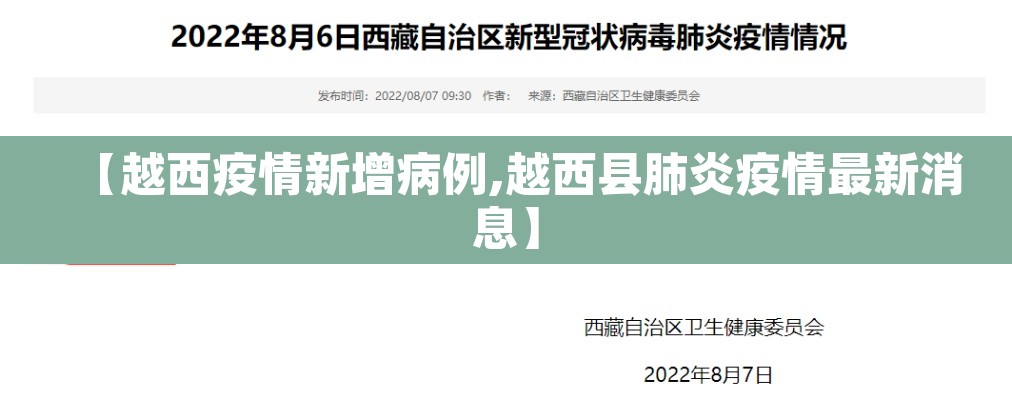 【越西疫情新增病例,越西县肺炎疫情最新消息】