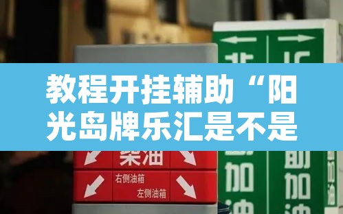 教程开挂辅助“阳光岛牌乐汇是不是有挂”其实确实有挂