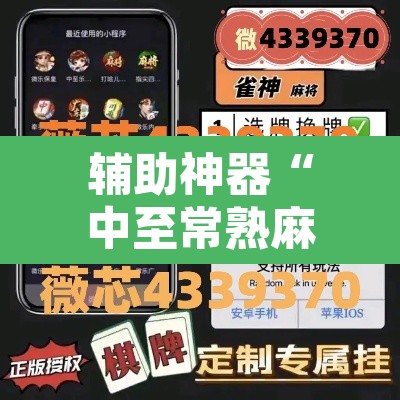辅助神器“中至常熟麻将究竟有挂吗”其实确实有挂