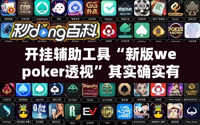 开挂辅助工具“新版wepoker透视”其实确实有挂