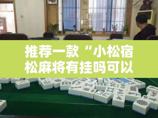 推荐一款“小松宿松麻将有挂吗可以开挂吗”其实确实有挂