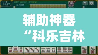 辅助神器“科乐吉林麻将怎么开挂”(透视)其实确实有挂