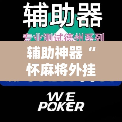 辅助神器“怀麻将外挂辅助器”(透视)其实确实有挂