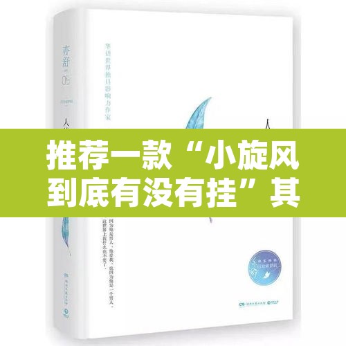 推荐一款“小旋风到底有没有挂”其实确实有挂