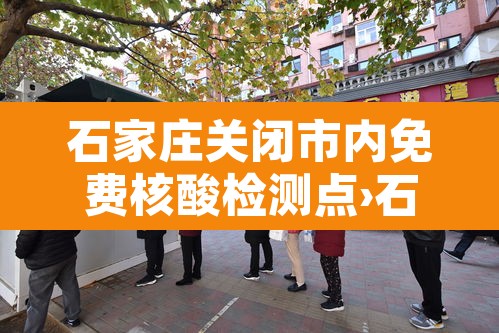 石家庄关闭市内免费核酸检测点›石家庄免费核酸检测的地方都在哪里?