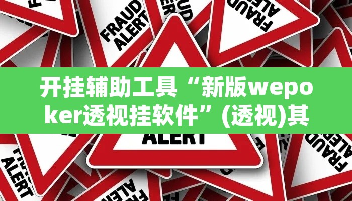 开挂辅助工具“新版wepoker透视挂软件”(透视)其实确实有挂