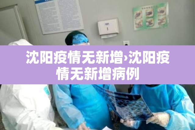 沈阳疫情无新增›沈阳疫情无新增病例