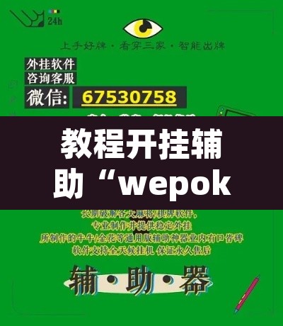 教程开挂辅助“wepoker辅助透视挂下载教程”其实确实有挂