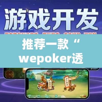 推荐一款“wepoker透视辅助软件”开挂辅助脚本+详细开挂安装教程