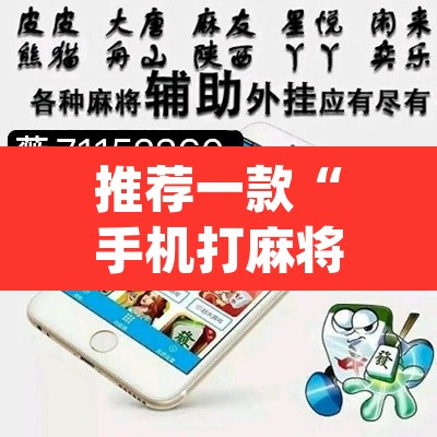推荐一款“手机打麻将神器”(透视挂)辅助透视教程