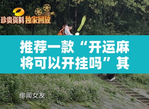推荐一款“开运麻将可以开挂吗”其实确实有挂