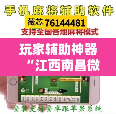 玩家辅助神器“江西南昌微乐麻将可以开挂吗”(透视挂)辅助透视教程