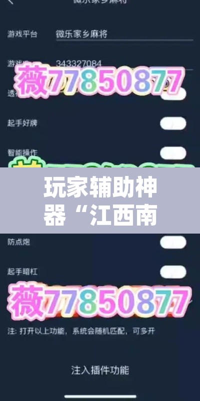 玩家辅助神器“江西南昌微乐麻将可以开挂吗”(透视挂)辅助透视教程