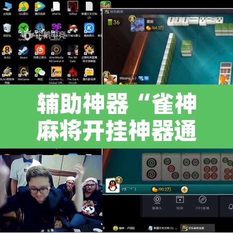 辅助神器“雀神麻将开挂神器通用版”其实确实有挂