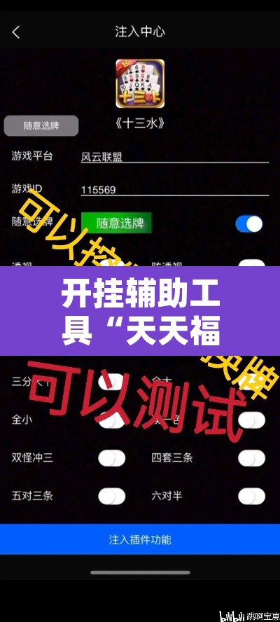 开挂辅助工具“天天福州十三水有挂吗	”附辅助神器开挂脚本详细步骤