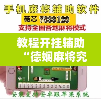 教程开挂辅助“德娴麻将究竟有没有挂”(透视挂)辅助透视教程