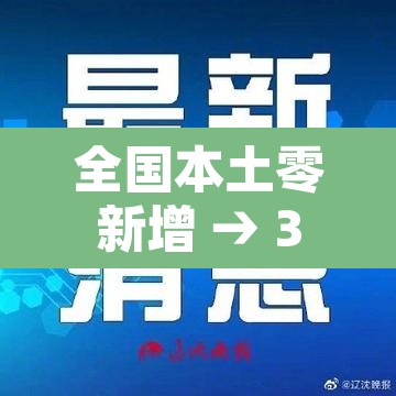 全国本土零新增 → 31省本土零新增确诊