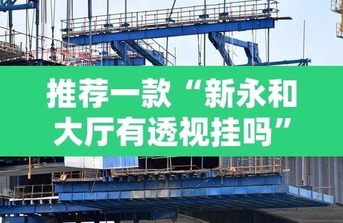 推荐一款“新永和大厅有透视挂吗	”(透视)其实确实有挂