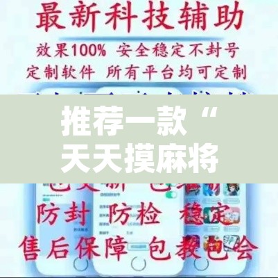 推荐一款“天天摸麻将开挂器”开挂辅助脚本+详细开挂安装教程