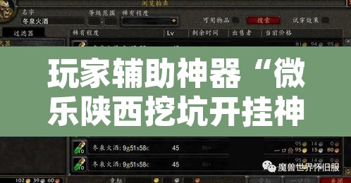 玩家辅助神器“微乐陕西挖坑开挂神器	”附辅助神器开挂脚本详细步骤