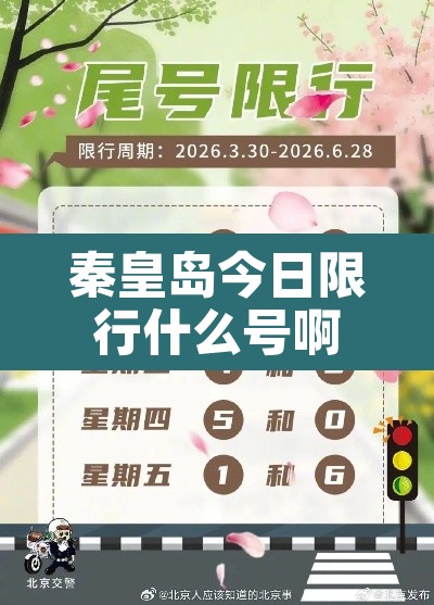 秦皇岛今日限行什么号啊：秦皇岛今日限行车牌号