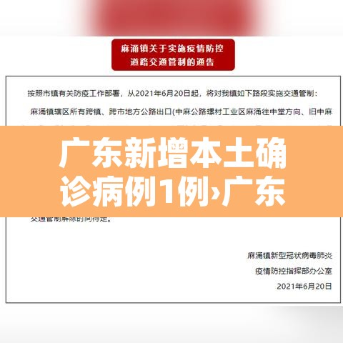 广东新增本土确诊病例1例›广东新增本土确 诊5例
