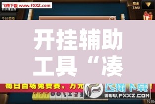 开挂辅助工具“凑一桌游戏辅助器”其实确实有挂