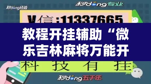 教程开挂辅助“微乐吉林麻将万能开挂器免费	”(透视挂)辅助透视教程