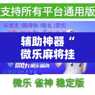 辅助神器“微乐麻将挂先试用后付款	”其实确实有挂