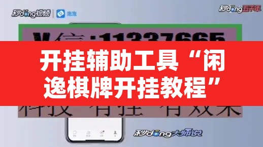 开挂辅助工具“闲逸棋牌开挂教程”开挂辅助脚本+详细开挂安装教程