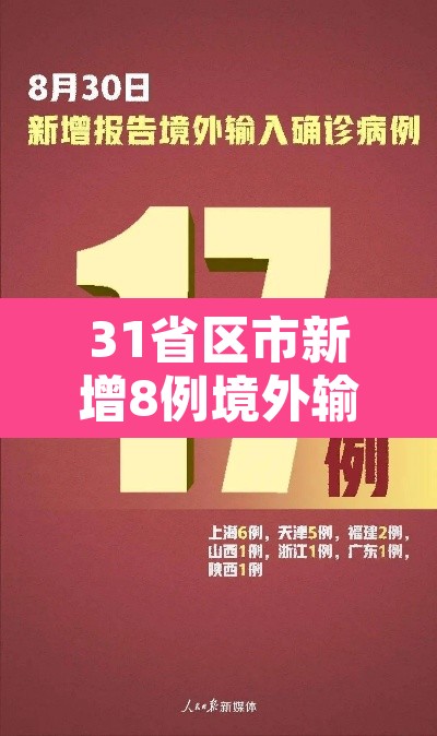 31省区市新增8例境外输入 → 31省新增8例均为境外输入