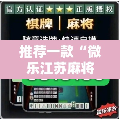 推荐一款“微乐江苏麻将万能开挂器	”(透视挂)辅助透视教程