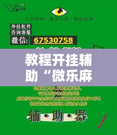 教程开挂辅助“微乐麻将小程序必赢神器免费安装”其实确实有挂